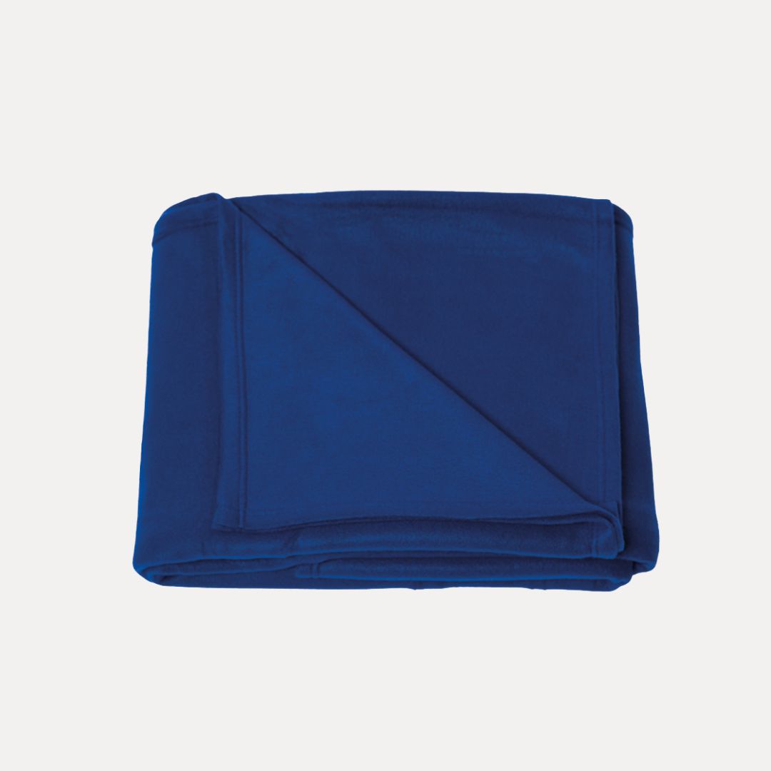 Couverture polaire bleu marine 2