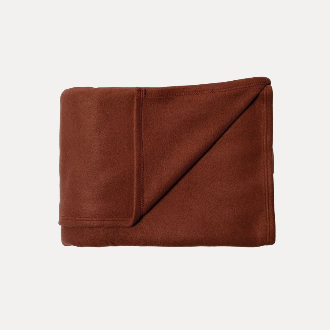 Couverture polaire marron 2