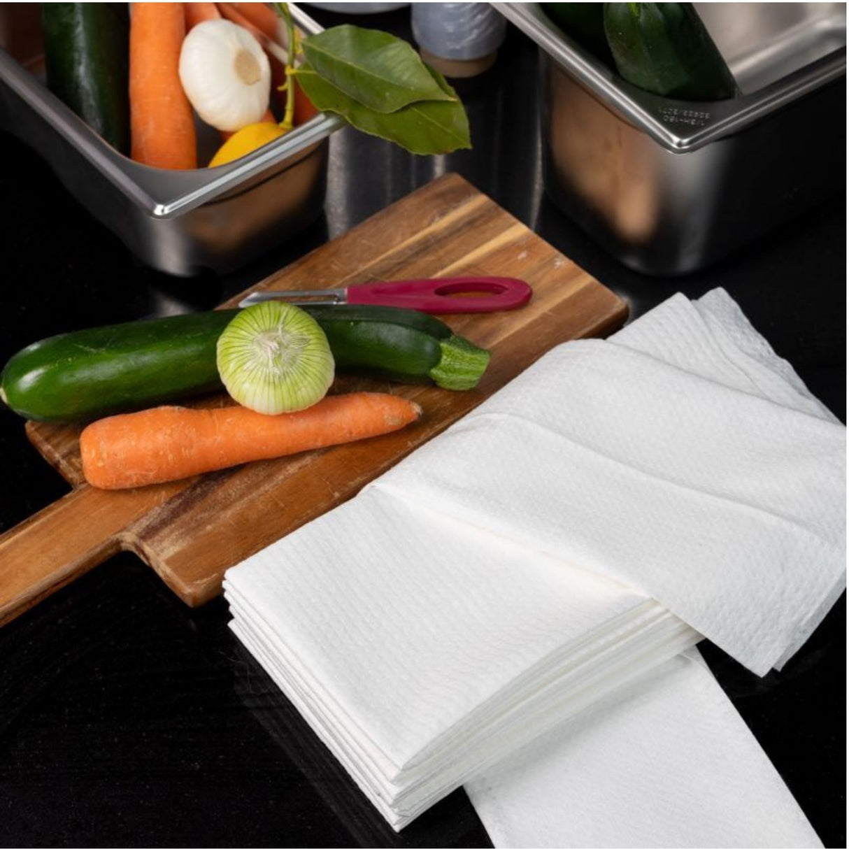 Torchon jetable biodegradable 3