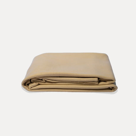 Couverture polaire beige