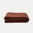 Couverture polaire marron