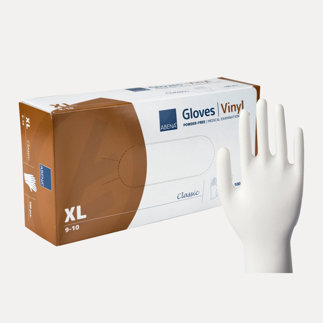 Gant examen vinyle transparent non poudre 3