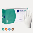 Gant examen vinyle transparent non poudre 4