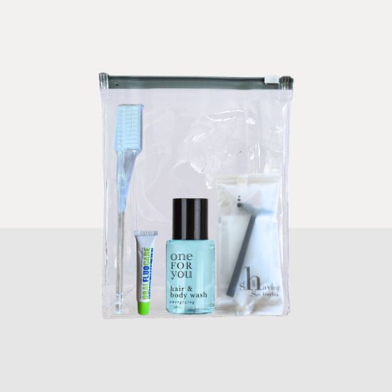 Kit accueil salle de bain homme