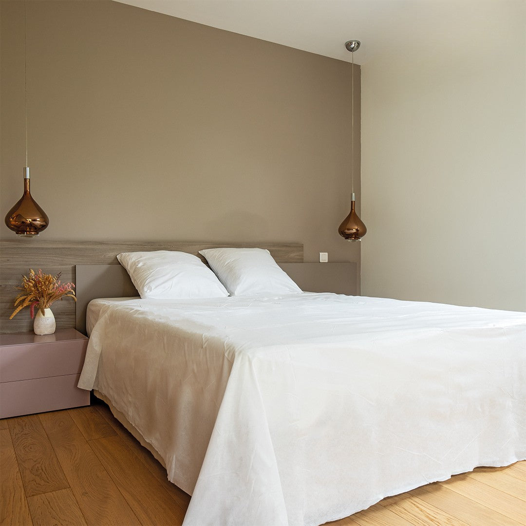 Parure de drap jetable confort