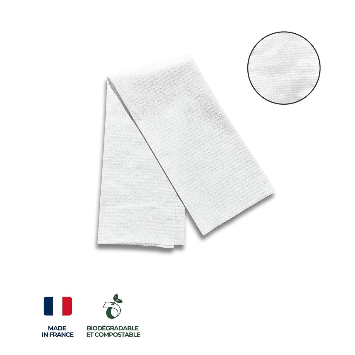 TORCHON JETABLE BIODÉGRADABLE 40x60CM