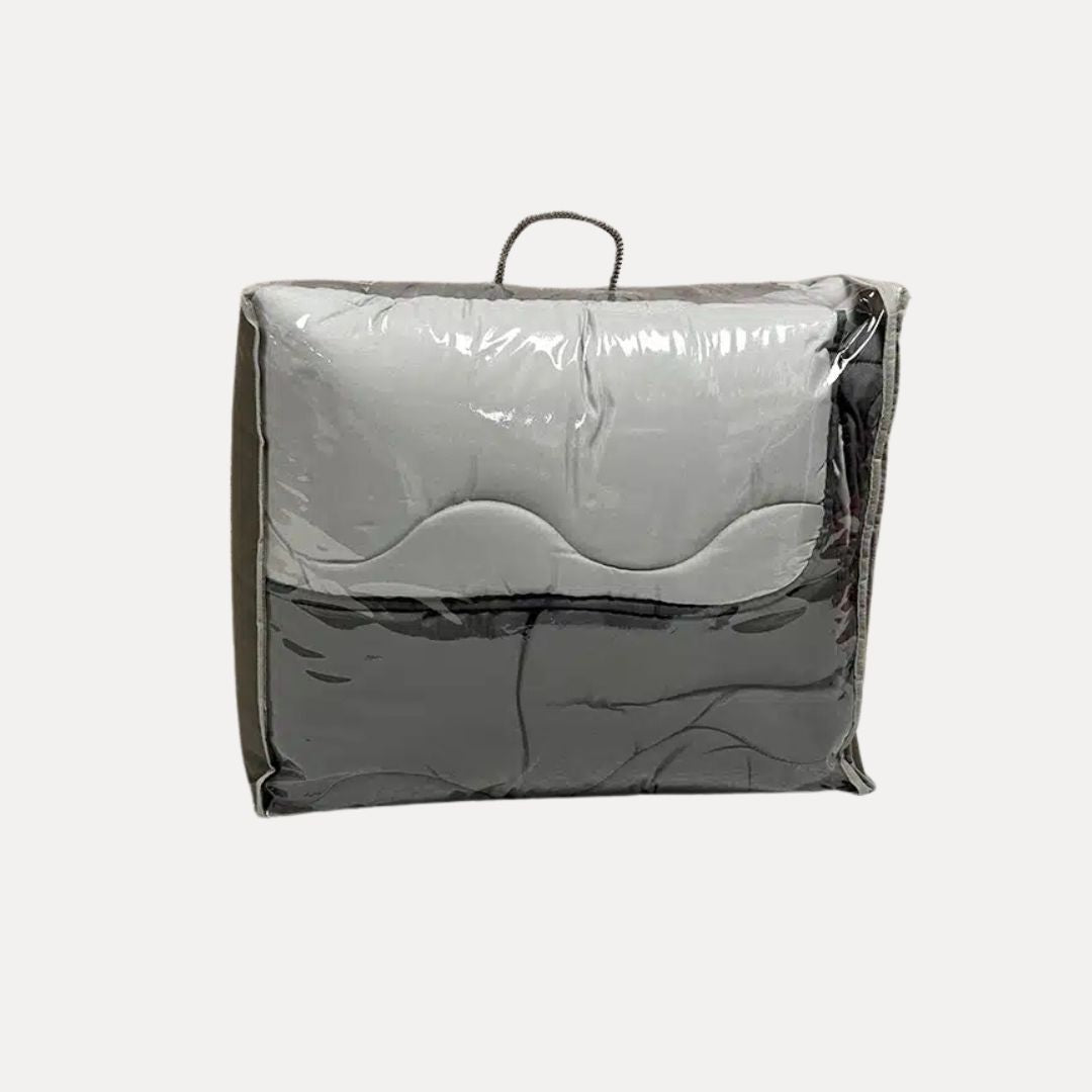 couette chaude gris clair gris fonce 2