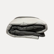 couette chaude gris clair gris fonce